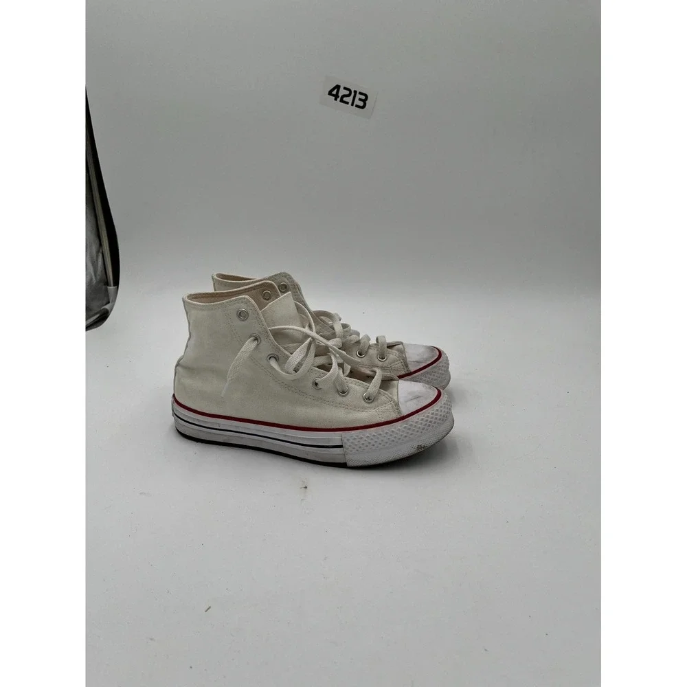 Converse Chuck Taylor All Star 272856F Sneakers‎ Kids 5.5 White High Top Lace Up